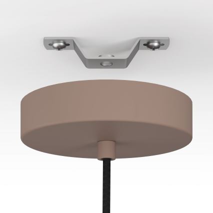 Eglo - Hanglamp aan een koord 1xE27/40W/230V bruin