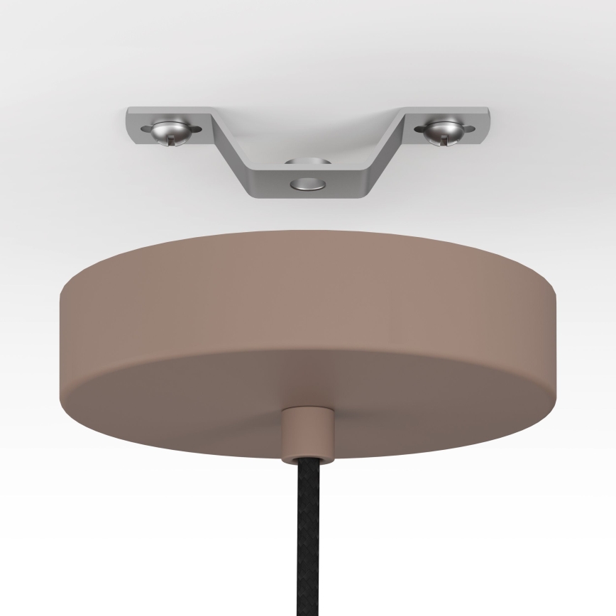 Eglo - Hanglamp aan een koord 1xE27/40W/230V bruin