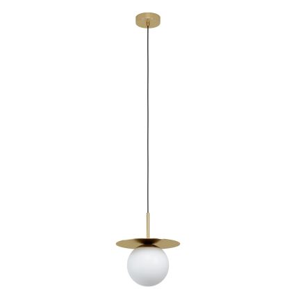Eglo - Hanglamp aan een koord 1xE27/40W/230V goud