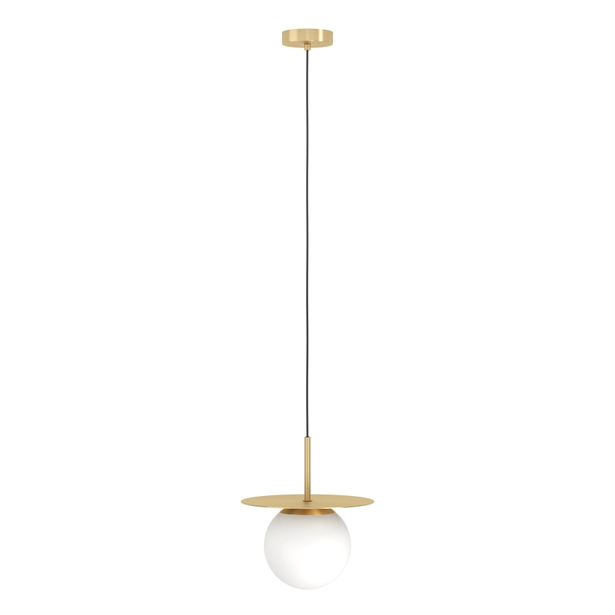 Eglo - Hanglamp aan een koord 1xE27/40W/230V goud