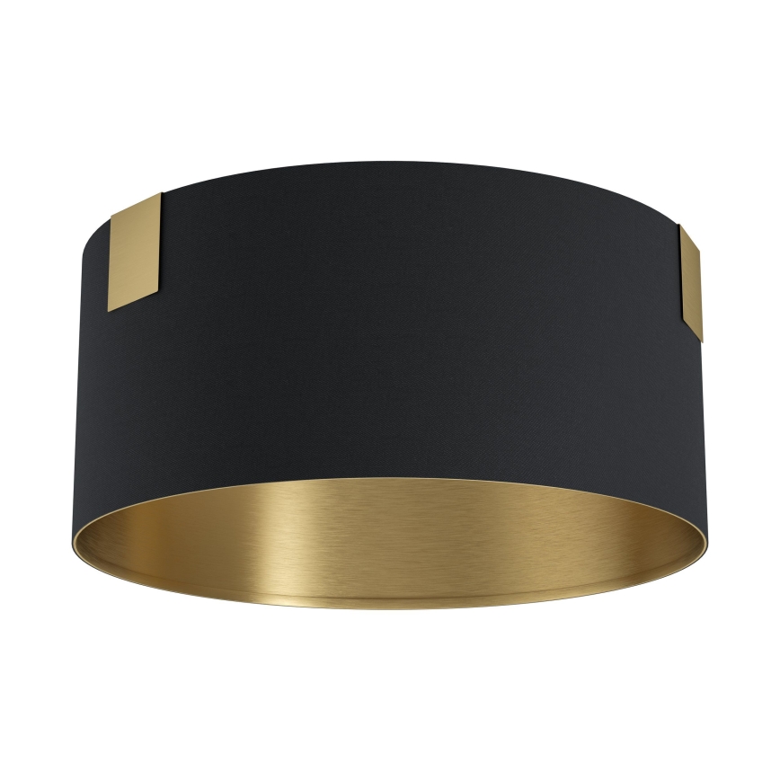 Eglo - Plafondlamp 1xE27/40W/230V zwart/goud