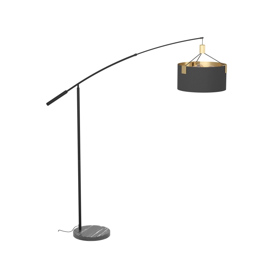 Eglo - Staande Lamp 3xE27/40W/230V zwart/goud