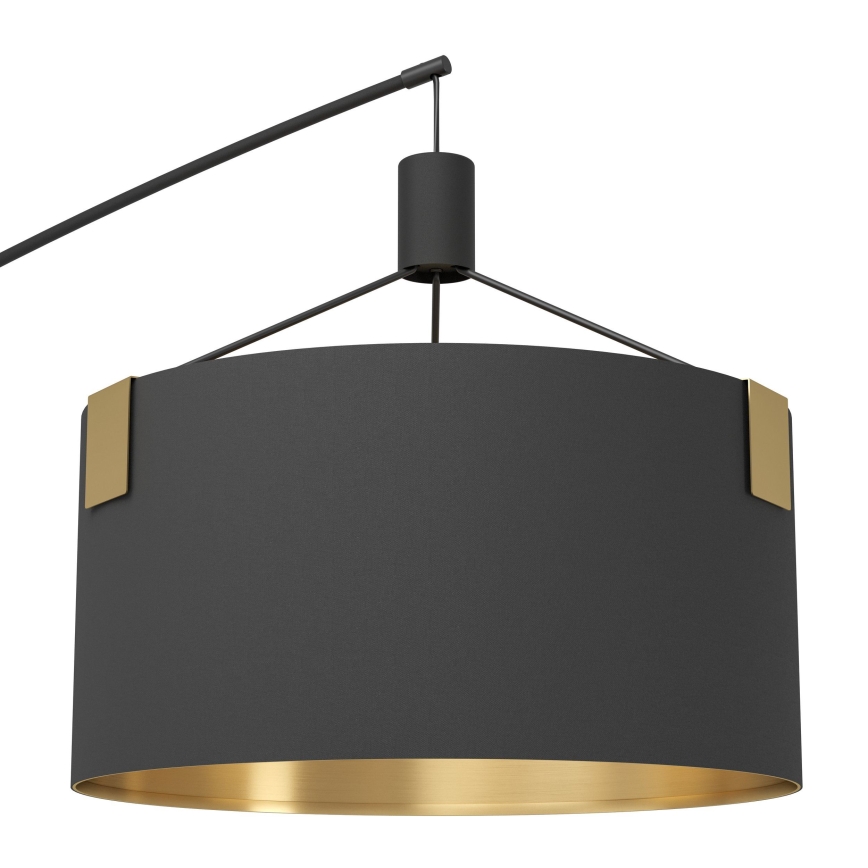 Eglo - Staande Lamp 3xE27/40W/230V zwart/goud