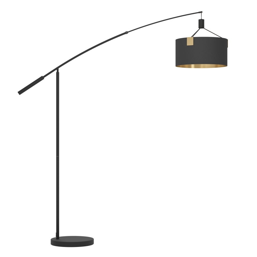 Eglo - Staande Lamp 3xE27/40W/230V zwart/goud