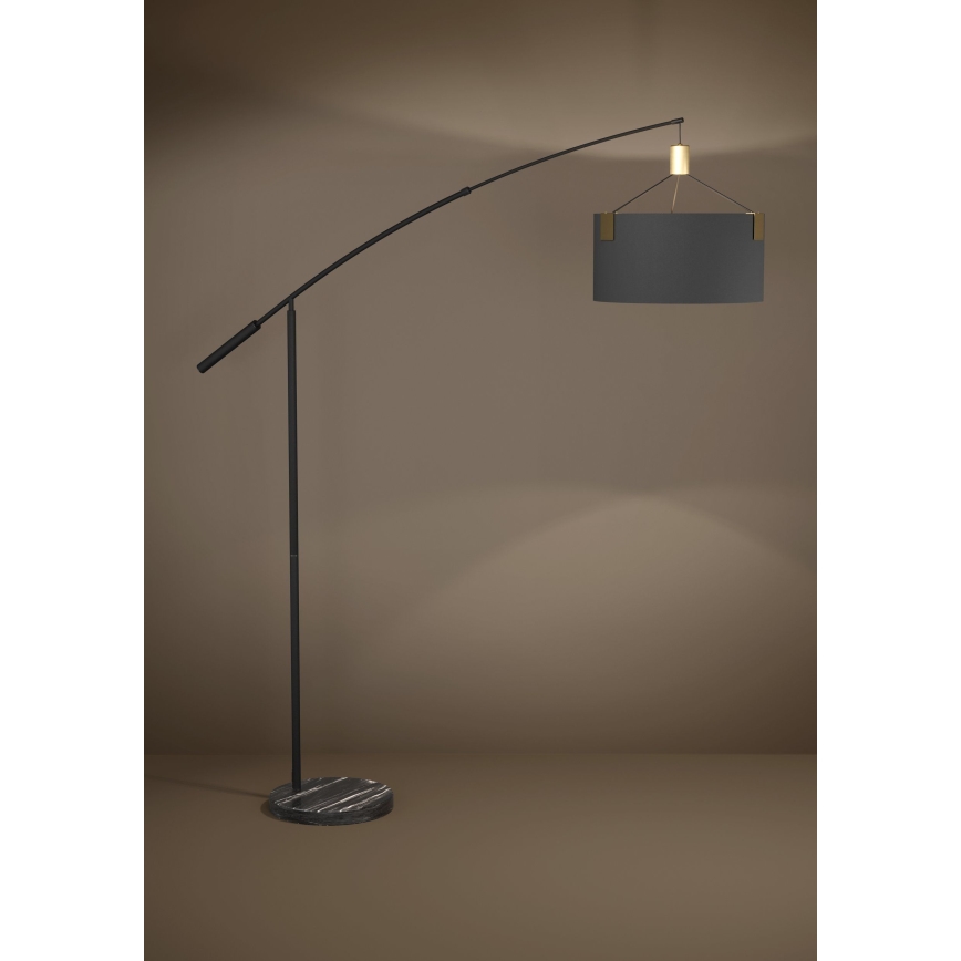 Eglo - Staande Lamp 3xE27/40W/230V zwart/goud