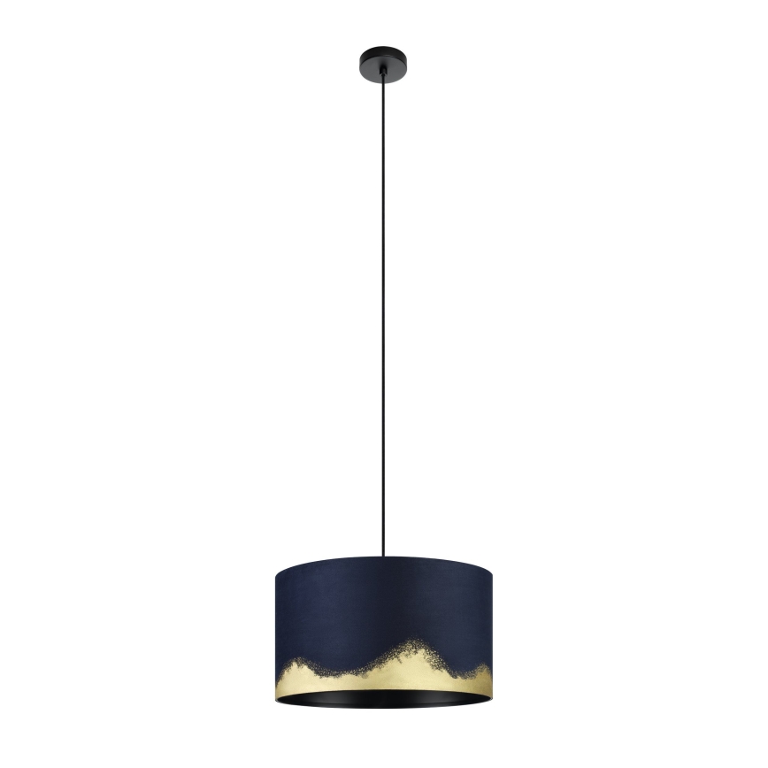 Eglo - Hanglamp aan een koord 1xE27/40W/230V diameter 38 cm blauw/goud