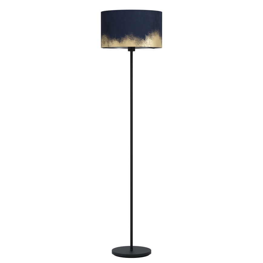 Eglo - Staande Lamp 1xE27/40W/230V blauw/goud