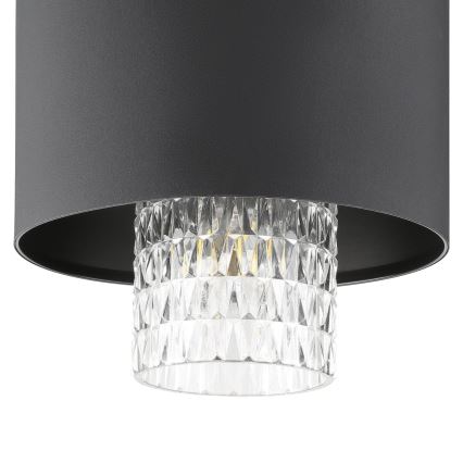 Eglo - Hanglamp aan een koord 3xE27/40W/230V zwart