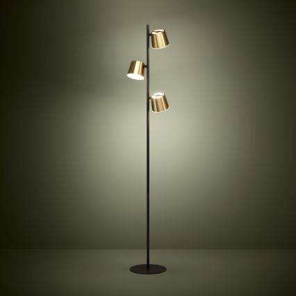 Eglo - Staande LED Lamp 3xGU10/4,6W/230V 3000K goud