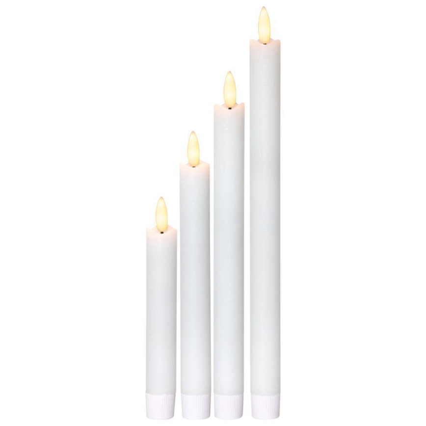 Eglo 410026 - SET 4x LED Kaars FLAMME LED/1xAAA wit