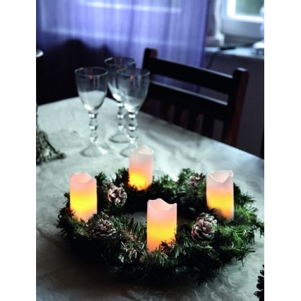 Eglo - SET 4x LED Kerst Decoratie 2xLED/0,18W/2xCR2032 + afstandsbediening