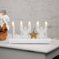 Eglo 410406 - Kerst Kandelaar 5xE10/3W/230V