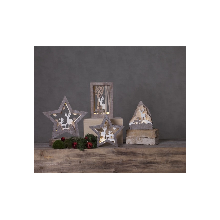 Eglo - LED Kerst Decoratie 10xLED/0,03W/2xAA