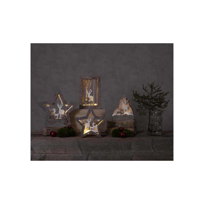 Eglo - LED Kerst Decoratie 10xLED/0,03W/2xAAA