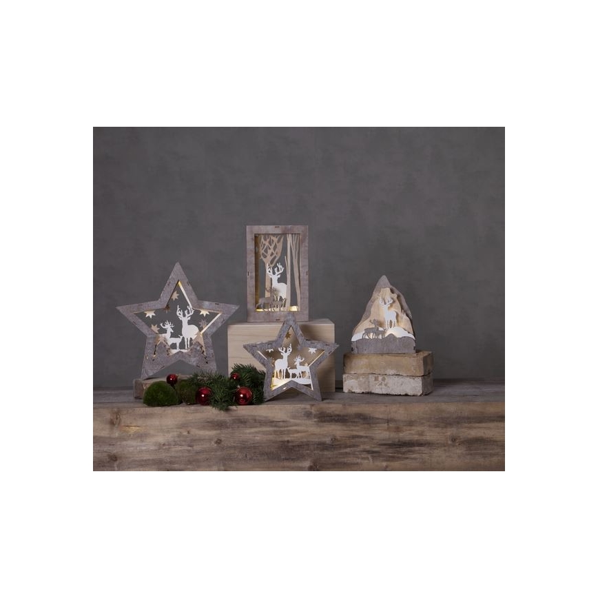 Eglo - LED Kerst Decoratie 10xLED/0,03W/2xAAA