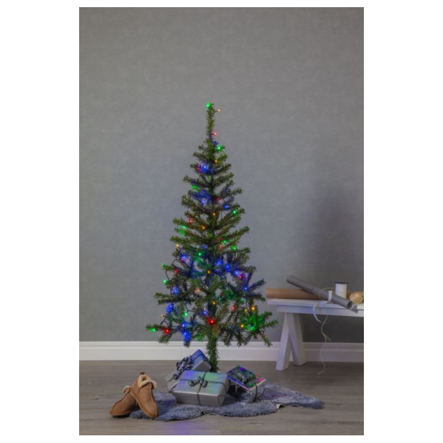Eglo - LED buitenkerstsnoer 80xLED 8m IP44 meerkleurig