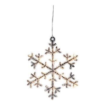 Eglo 410791 - LED kerstdecoratie ICY 16xLED/0,064W/3xAA