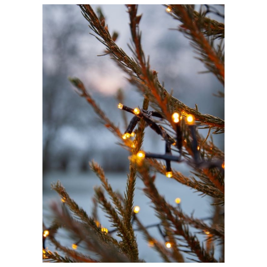 Eglo - LED-lichtsnoer voor buiten, 1200 LEDs, 29 m, IP44, warm wit