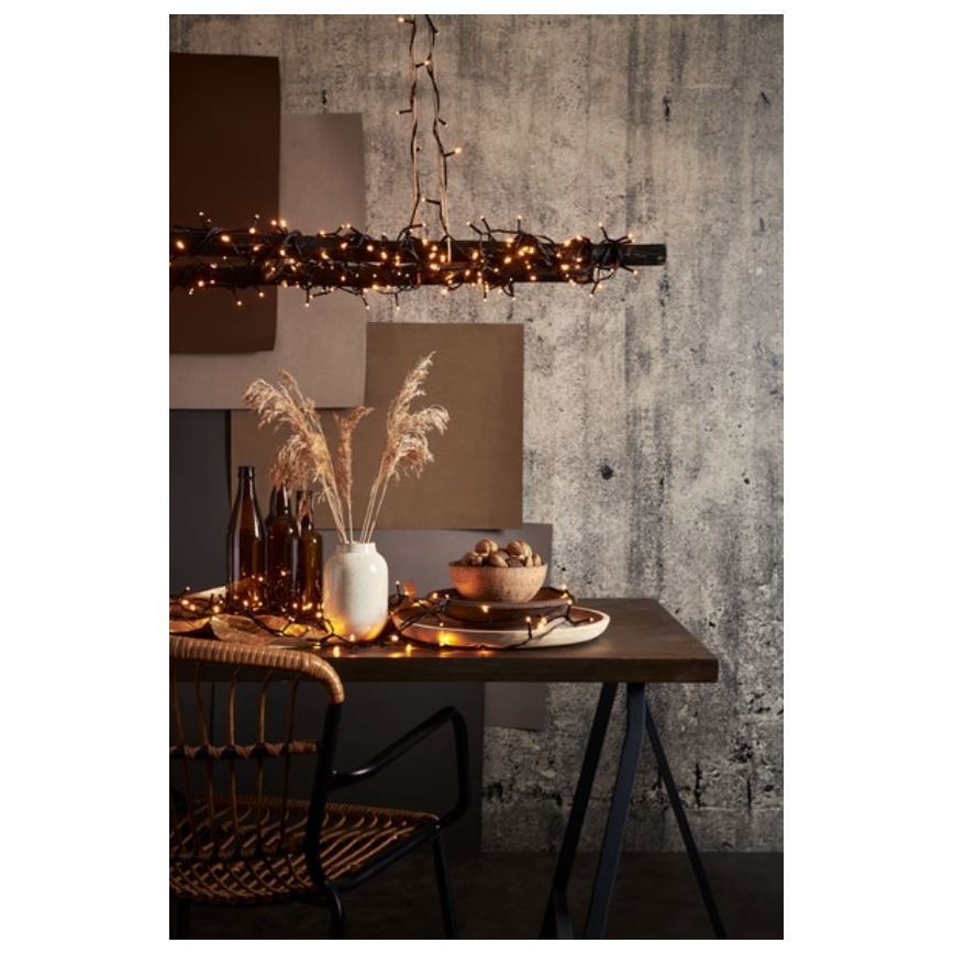 Eglo - LED-lichtsnoer voor buiten, 1200 LEDs, 29 m, IP44, warm wit