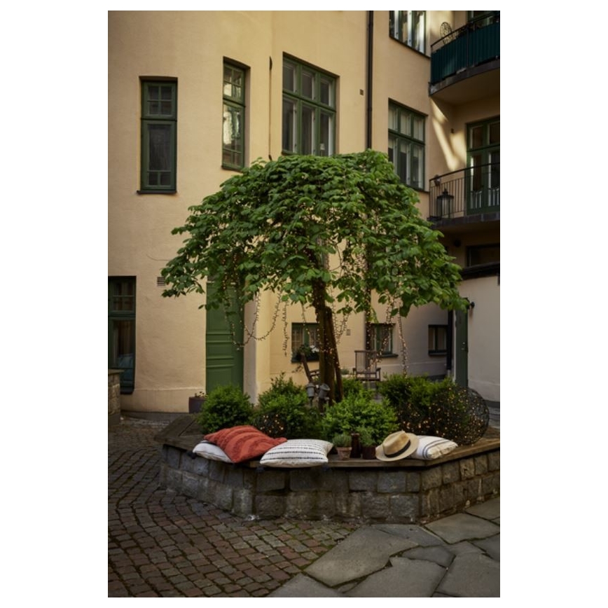 Eglo - LED-lichtsnoer voor buiten, 1200 LEDs, 29 m, IP44, warm wit