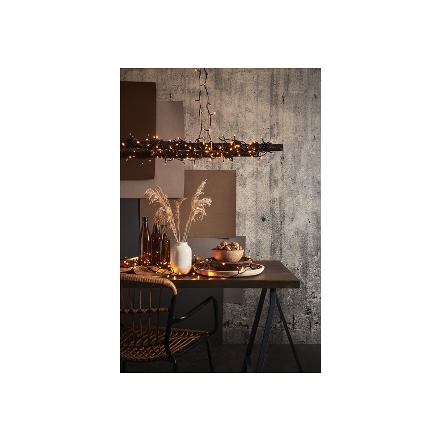 Eglo - LED buiten kerstlichtsnoer 80xLED 10,5m IP44 warm wit