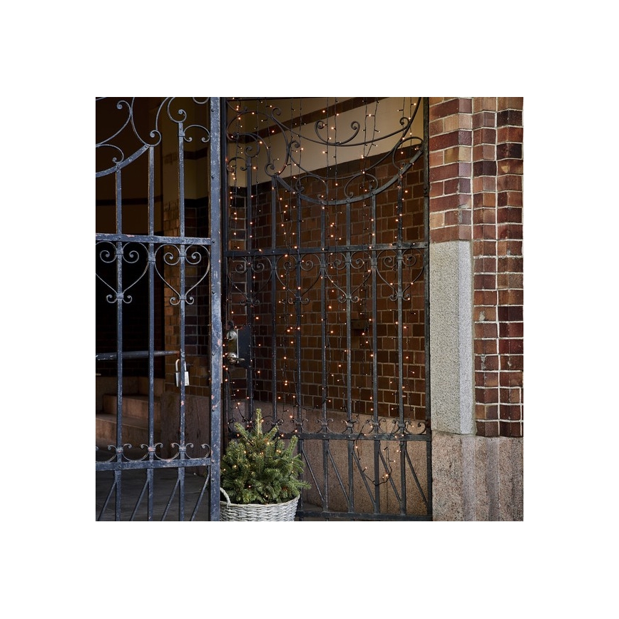 Eglo - LED-lichtsnoer voor buiten, 80 LEDs, 10,5 m, IP44, warm wit