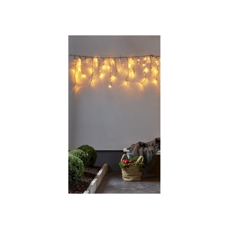 Eglo - LED buitenkerstsnoer 240xLED 6,4m warm wit IP44