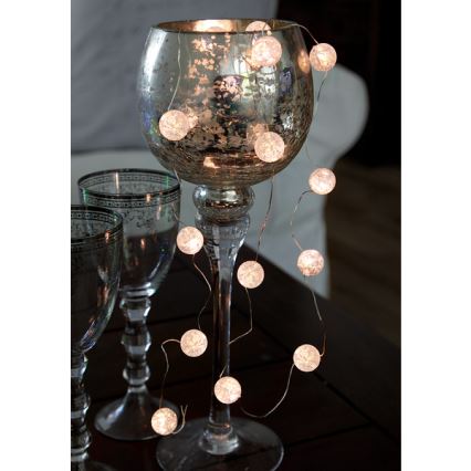 Eglo - LED Kerstsnoer15xLED/3xAA 1,4m