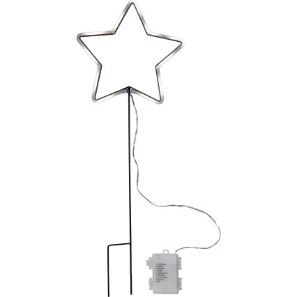 Eglo 411177 - LED-kerstdecoratie voor buiten NEONSTAR 72xLED/3xAA IP44