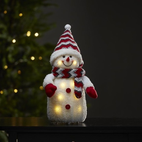 Eglo 411221 - LED kerstdecoratie JOYLIGHT 8xLED/0,06W/3xAA rood