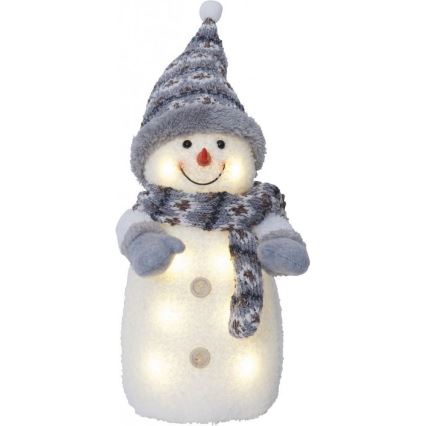 Eglo 411222 - LED kerstdecoratie JOYLIGHT 8xLED/0,06W/3xAA grijs