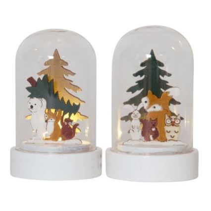 Eglo - SET 2x LED-kerstdecoraties LED/0,03W/1xCR2032