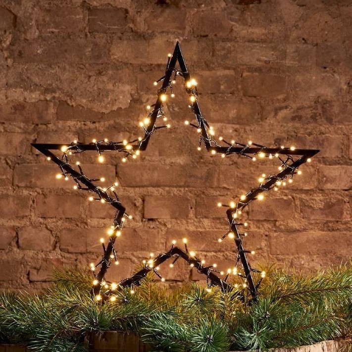 Eglo 411355 - LED Kerstdecoratie voor buiten SPIKY 140xLED/0,066W/31V/230V IP44