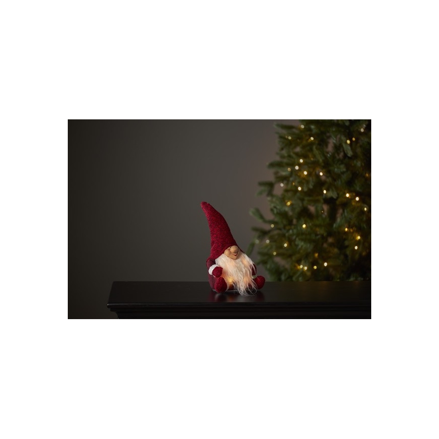 Eglo - LED Kerst Decoratie 4xLED/0,06W/3xAA rood