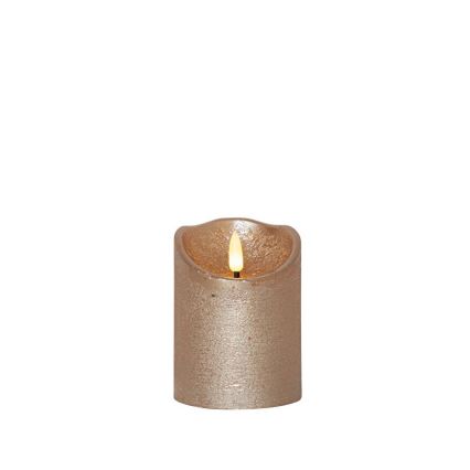 Eglo 411498 - LED Kaars FLAMME RUSTIC LED/2xAA goud