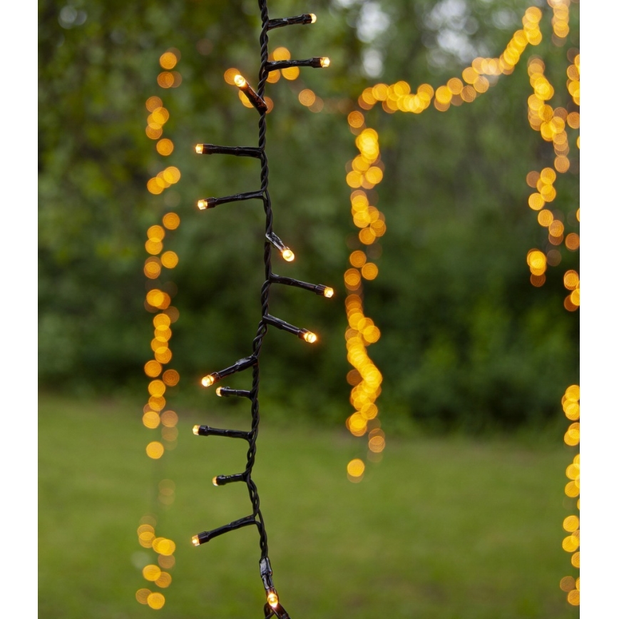 Eglo - LED buiten kerstlichtsnoer 1200 LEDs, 29 m, IP44, warm wit