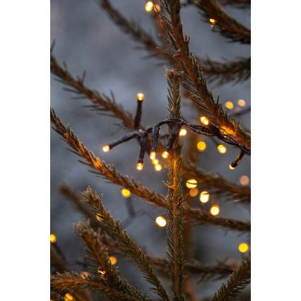 Eglo - LED buiten kerstlichtsnoer 1200 LEDs, 29 m, IP44, warm wit
