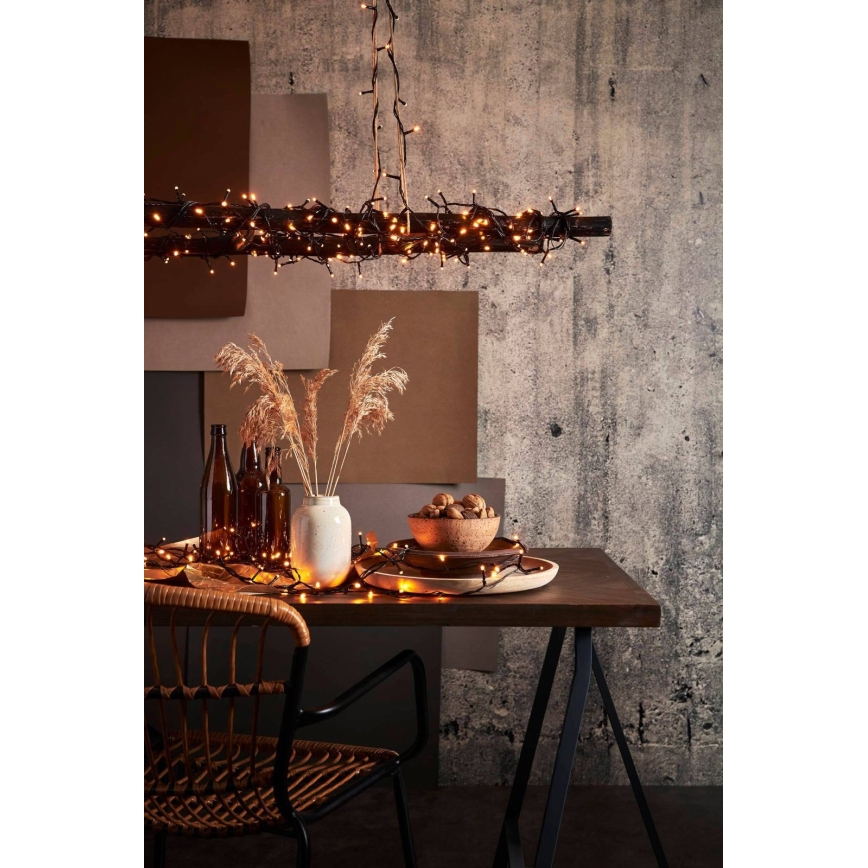 Eglo 411519 - LED Kerst lichtsnoer voor buiten 180xLED/17,6m IP44 warm wit