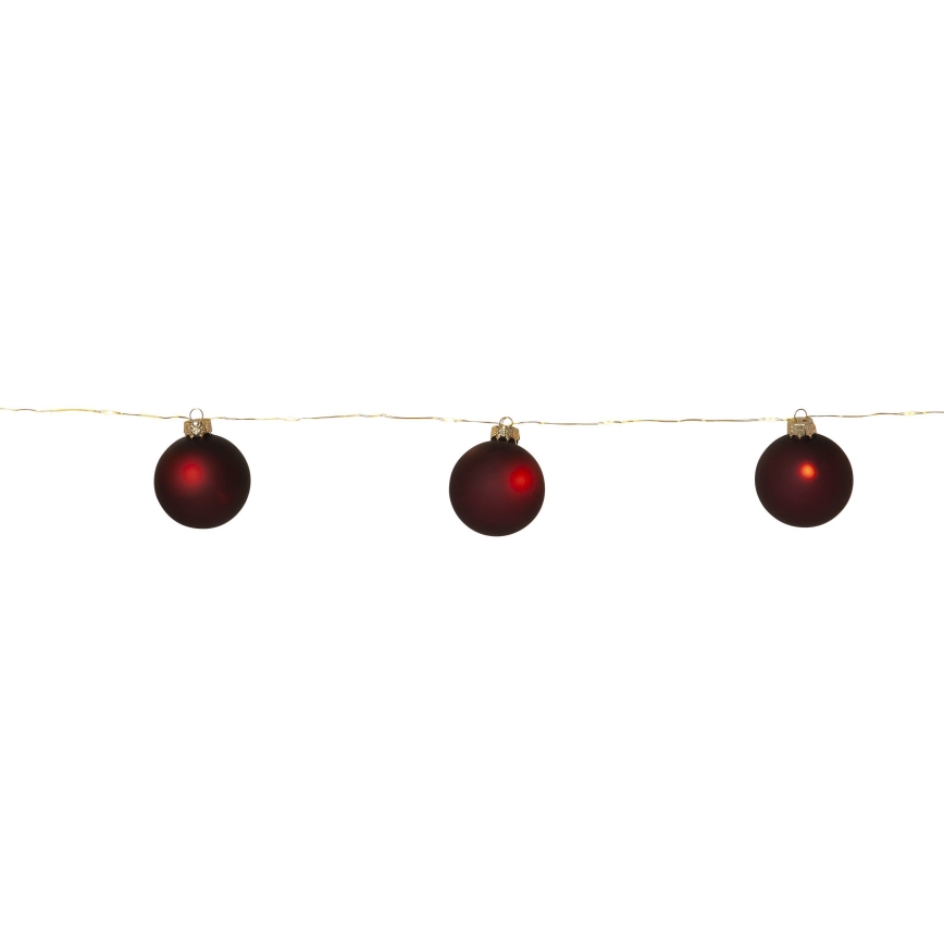 Eglo 411559 - Decoratieve ketting BLISS 22xLED/3xAA 1,6m warm wit