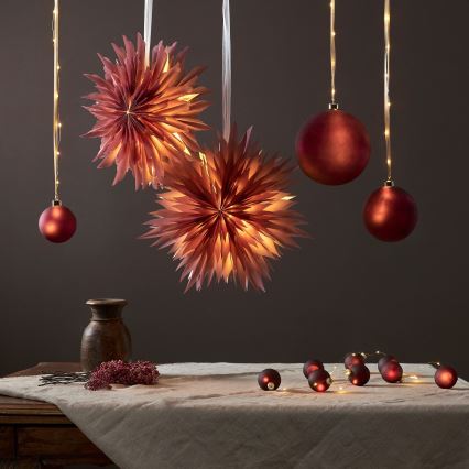 Eglo 411559 - Decoratieve ketting BLISS 22xLED/3xAA 1,6m warm wit