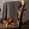Eglo 411559 - Kerstverlichting BLISS 22xLED/3xAA 2,6m warm wit