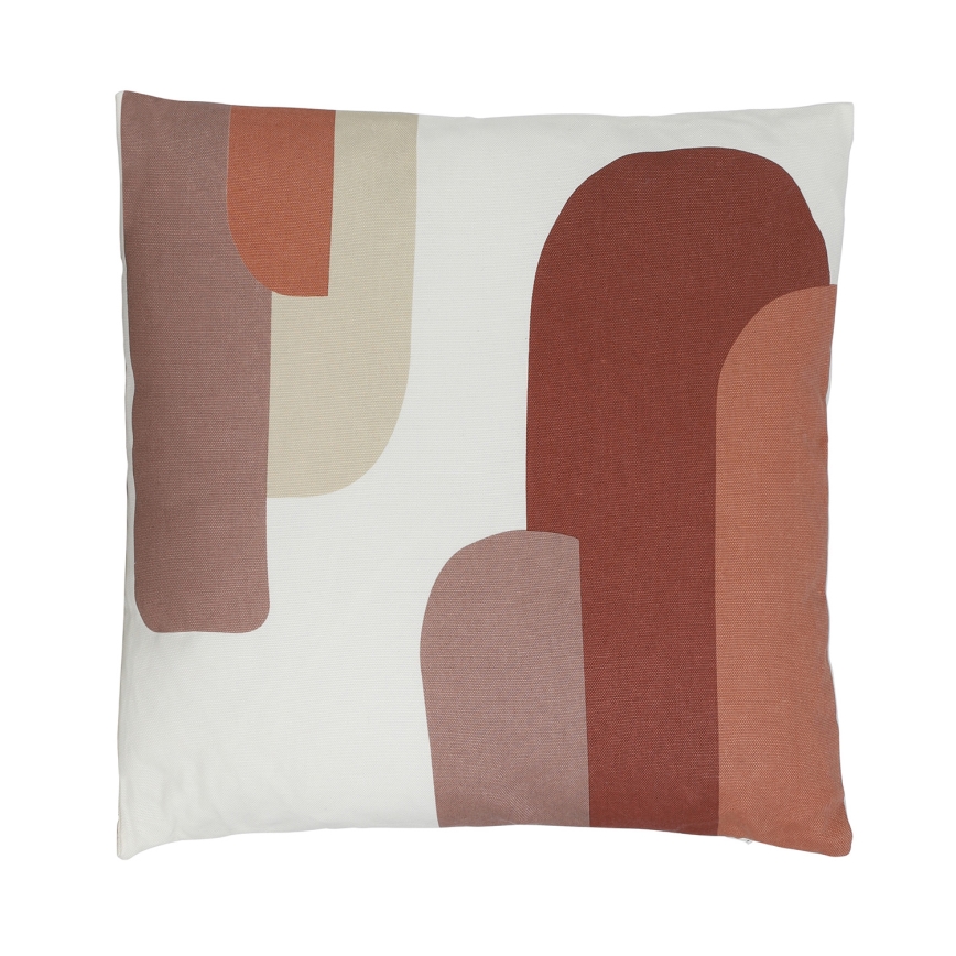 Eglo 420007 - Sierkussen CHEVERY 45x45 cm wit/rood