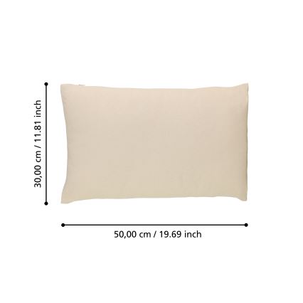 Eglo 420021 - Sierkussen ILES 30x50 cm beige