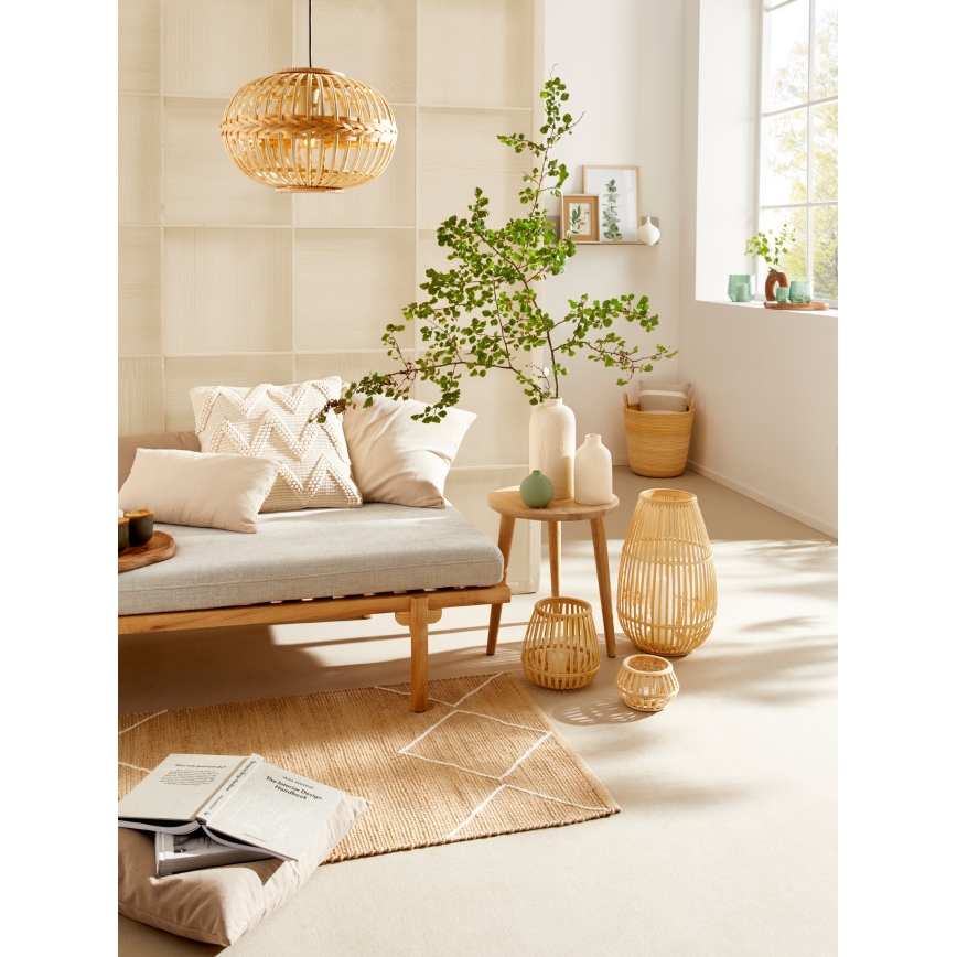 Eglo 420022 - Decoratief sierkussen ILES 50x50 cm beige