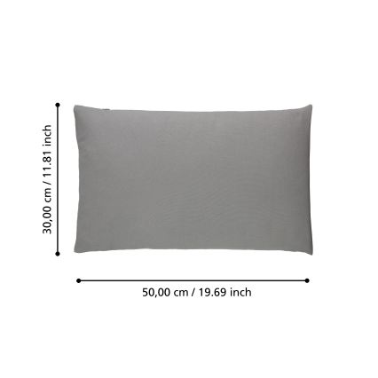 Eglo 420027 - Sierkussen ILES 30x50 cm grijs