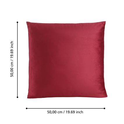 Eglo 420041 - Sierkussen ILES 50x50 cm rood