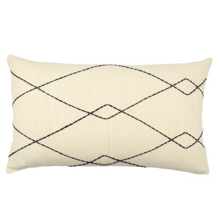 Eglo 420042 - Sierkussen CHEVERY 35x60 cm beige/zwart