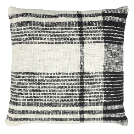 Eglo 420061 - Decoratief sierkussen CHEVERY 45x45 cm crème/zwart