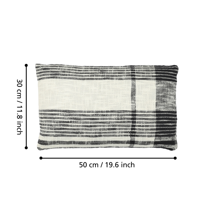 Eglo 420062 - Sierkussen CHEVERY 30x50 cm crème/zwart