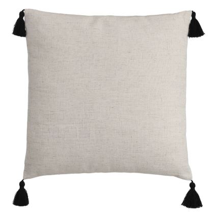Eglo 420079 - Decoratief sierkussen CHEVERY 45x45 cm beige/zwart